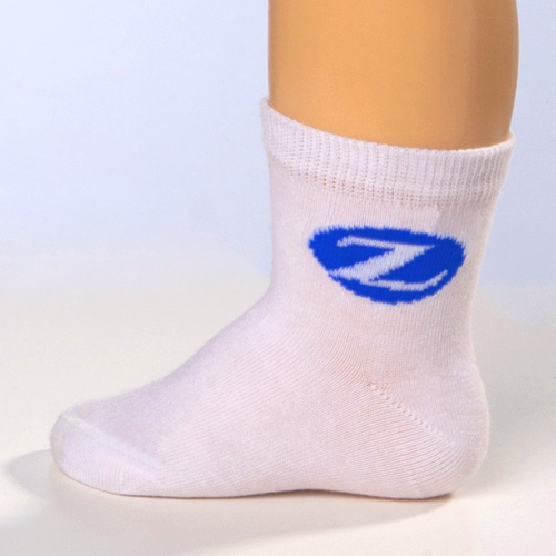 Babysocken aus Baumwolle mit Logo als Werbemittel